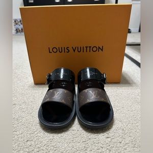 I am selling Louis Vuitton slides